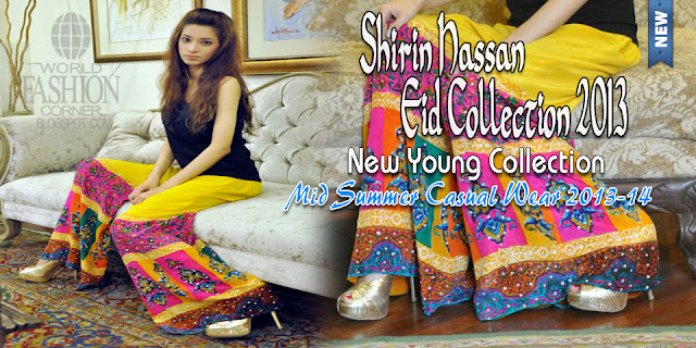 Shirin Hassan's New Young Eid Collection 2013