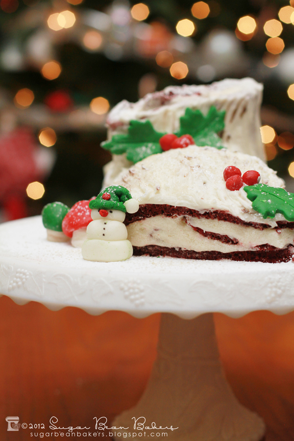 Red Velvet Yule Log Cake Recipe Red Velvet Yule Log Cake Recipe