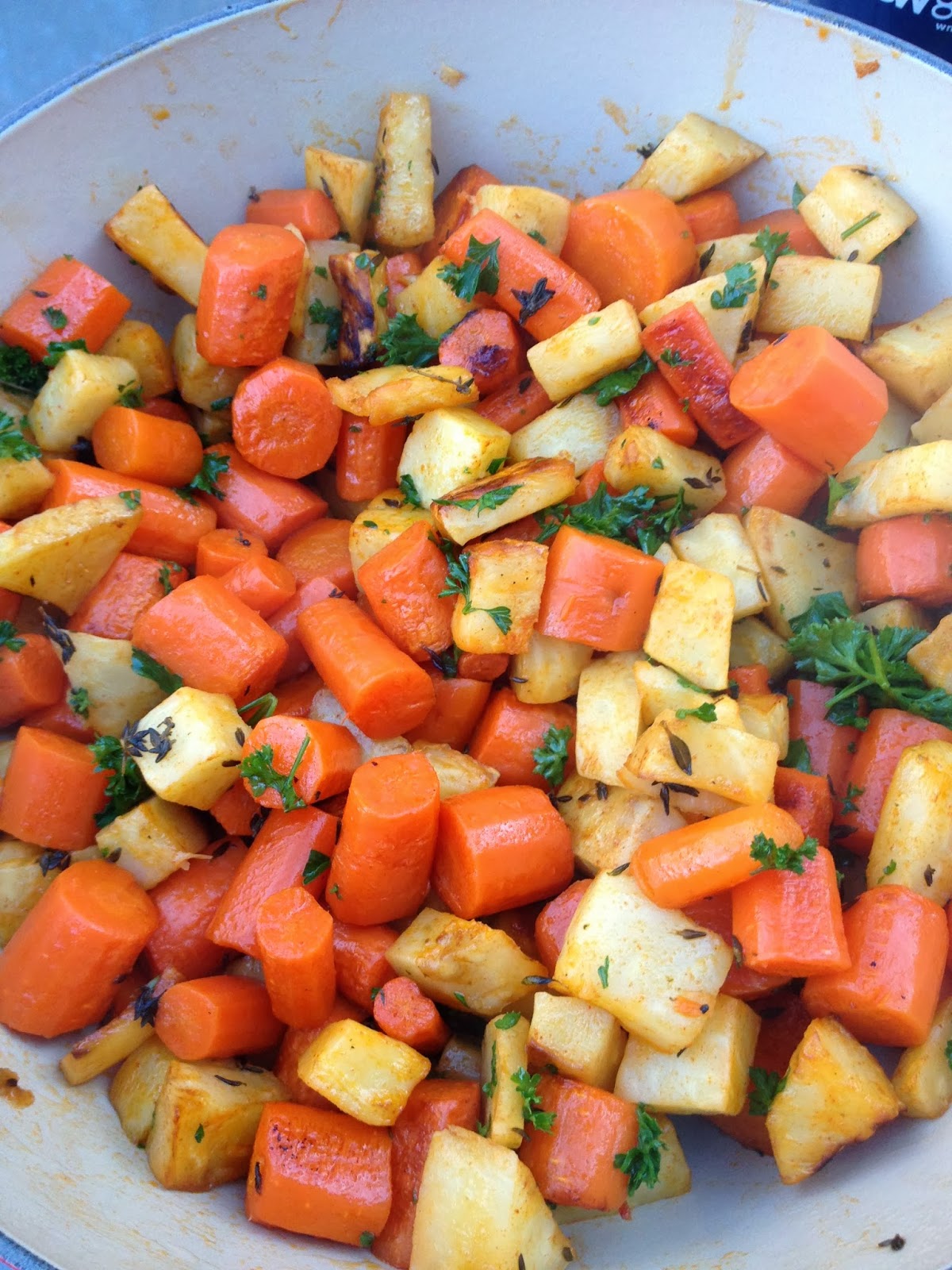 BLT Foodies Thanksgiving and Beyond Roasted Celery Root and Carrots