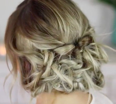 Easy Formal Hairstyle The Messy Updo Hairstyle Tutorial
