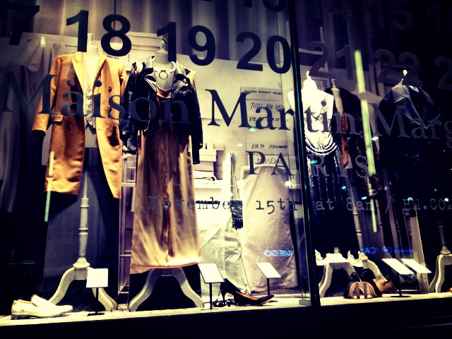 Maison Martin Margiela for hm deconstructed leather jacket, edgy fashion