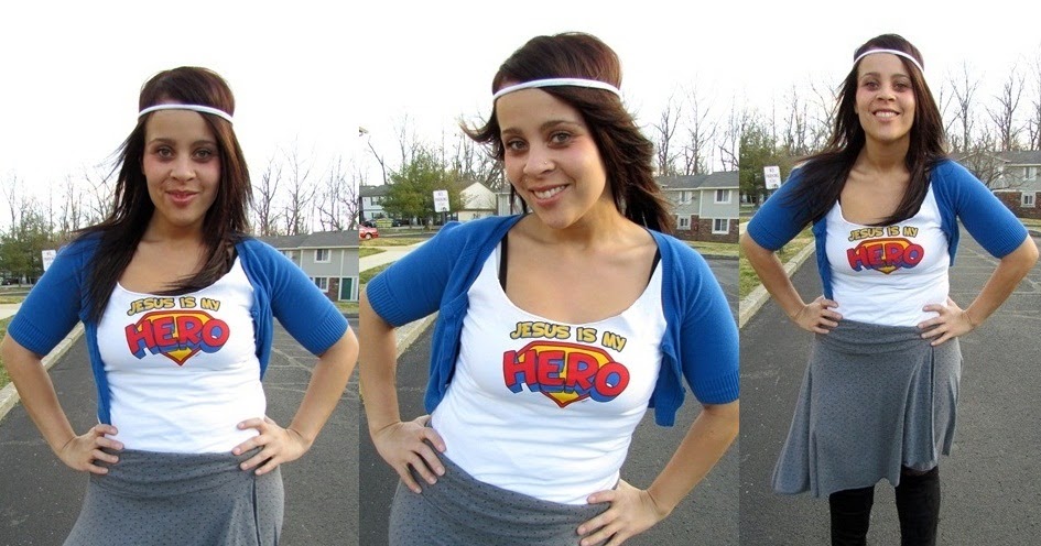 jesus is my hero t shirt