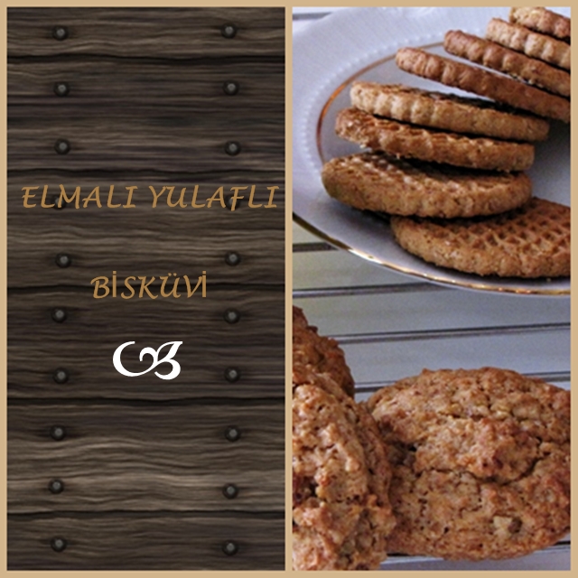 Elmalı ve Yulaflı Kurabiye Zeymuran Cafee Yemek Tarifleri