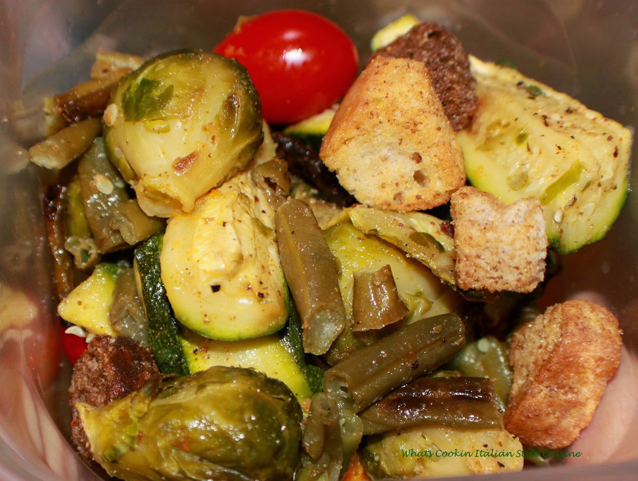 Roasted Vegetable Medley Vinaigrette What's Cookin' Italian Style Cuisine