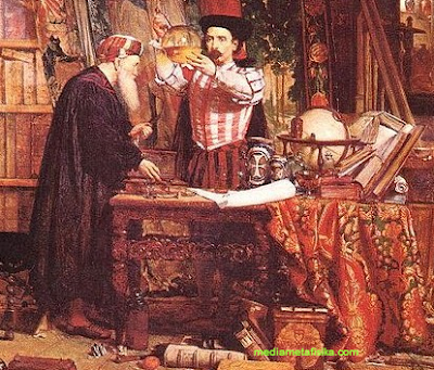 ilustrasi gambar Misteri Philosopher Stone, Rahasia Hidup Abadi