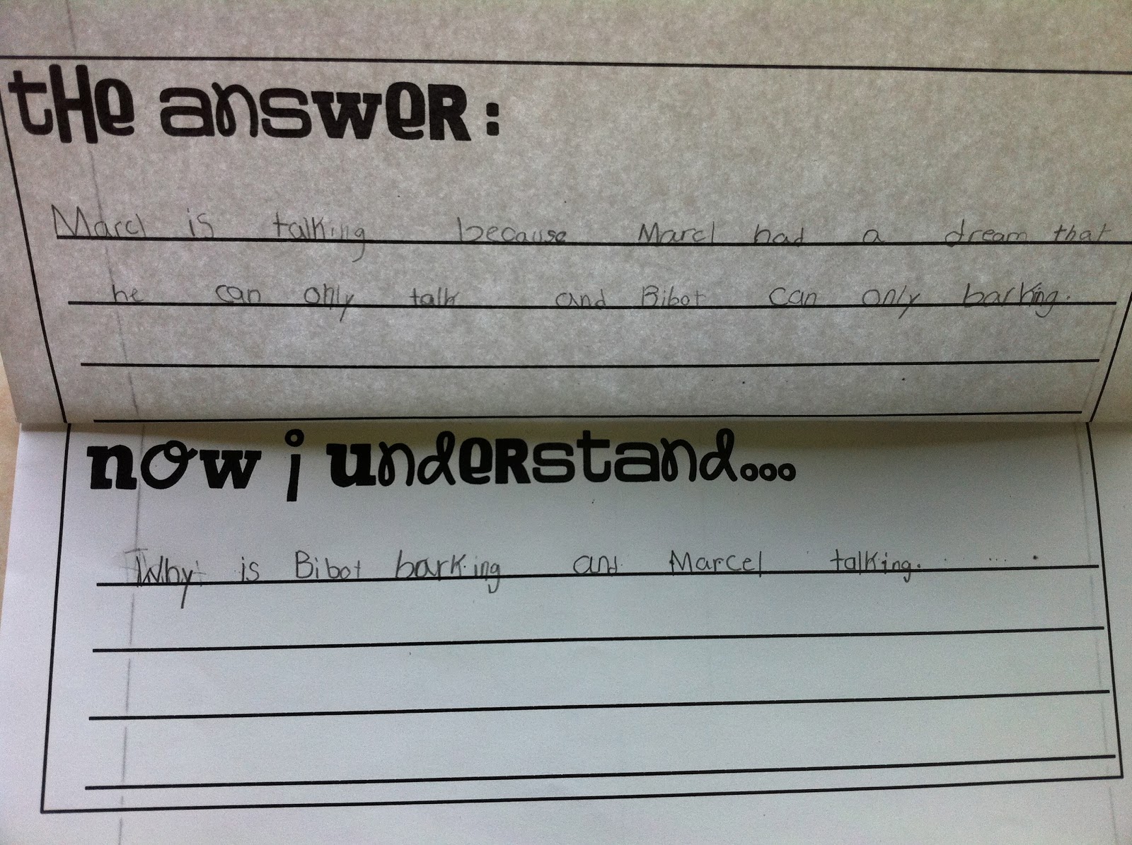 Ms. Alley's 2nd Grade Class: Asking Questions and Van Allsburg