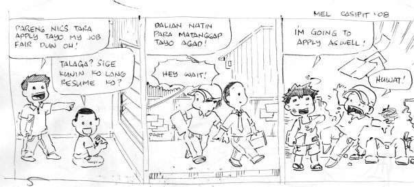 100 araw ng komiks day 13 echoseros ang aking komiks strip na balak ko