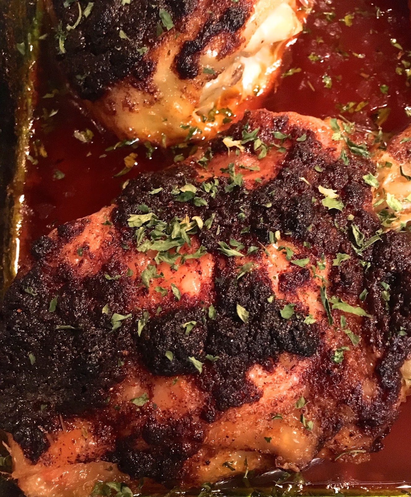 Garlic and Paprika Roasted Chicken Thighs