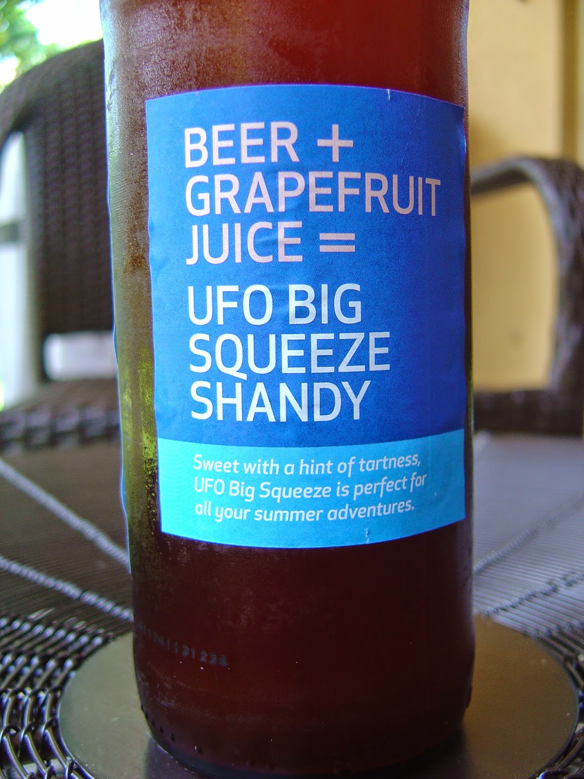 Daily Beer Review UFO Big Squeeze Shandy