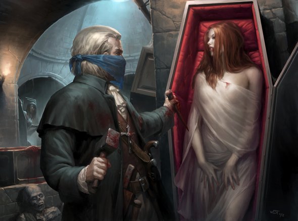 As ilustrações de fantasia e ficção científica de Darren Tan Darren Tan deviantart ilustrações fantasia ficção científica vampiros templários nazistas
