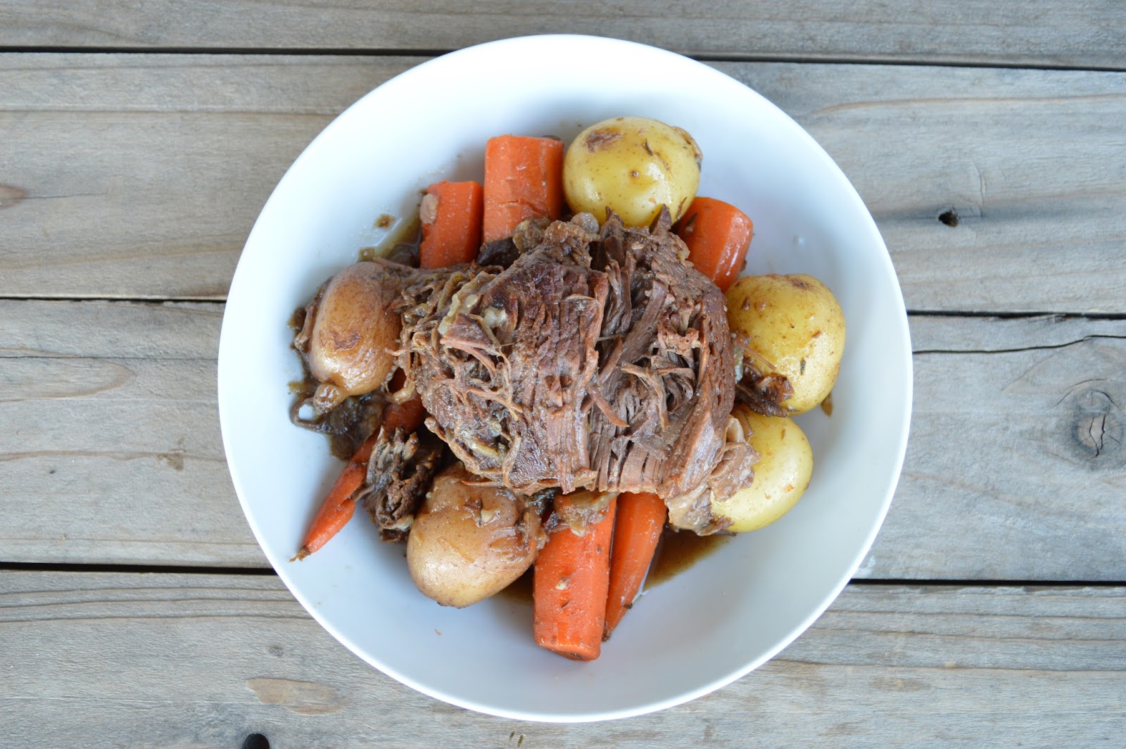 Hot Dog It's a Food Blog Beer Braised Chuck Roast with Balsamic