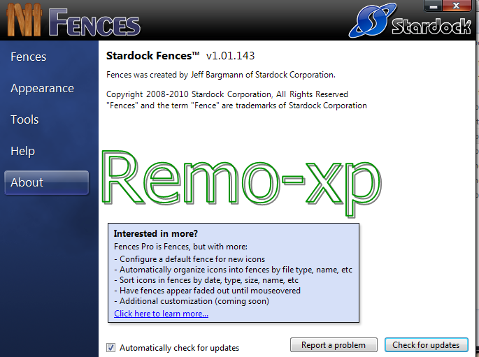 Stardock Fences Portable Free