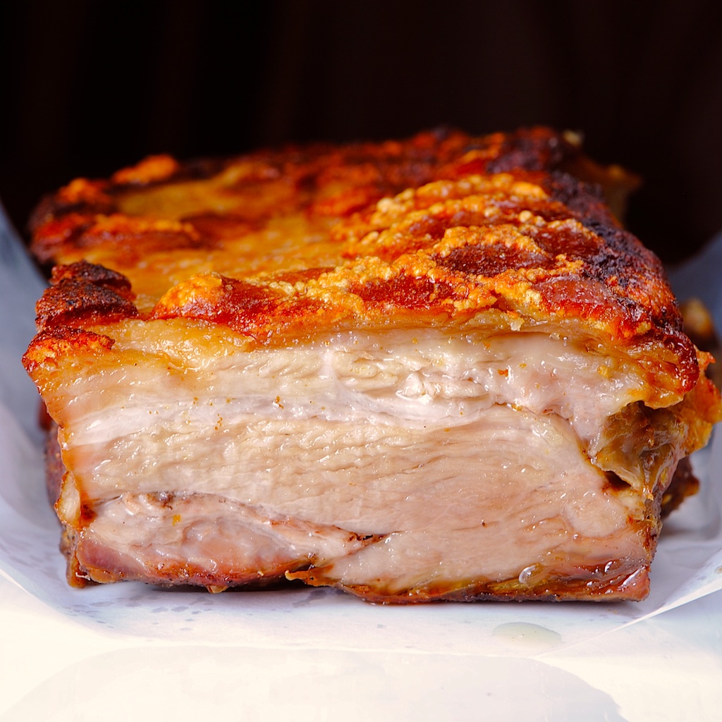 JULES FOOD... Crispy Skin Bonein Pork Belly by Bill Granger