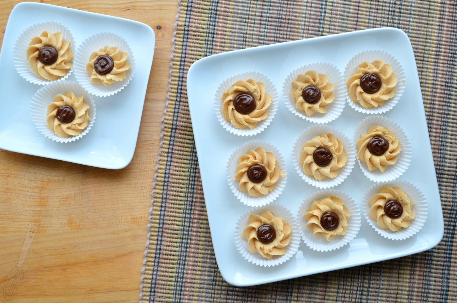 Peanut Butter & Chocolate Flowers Searching for Dessert
