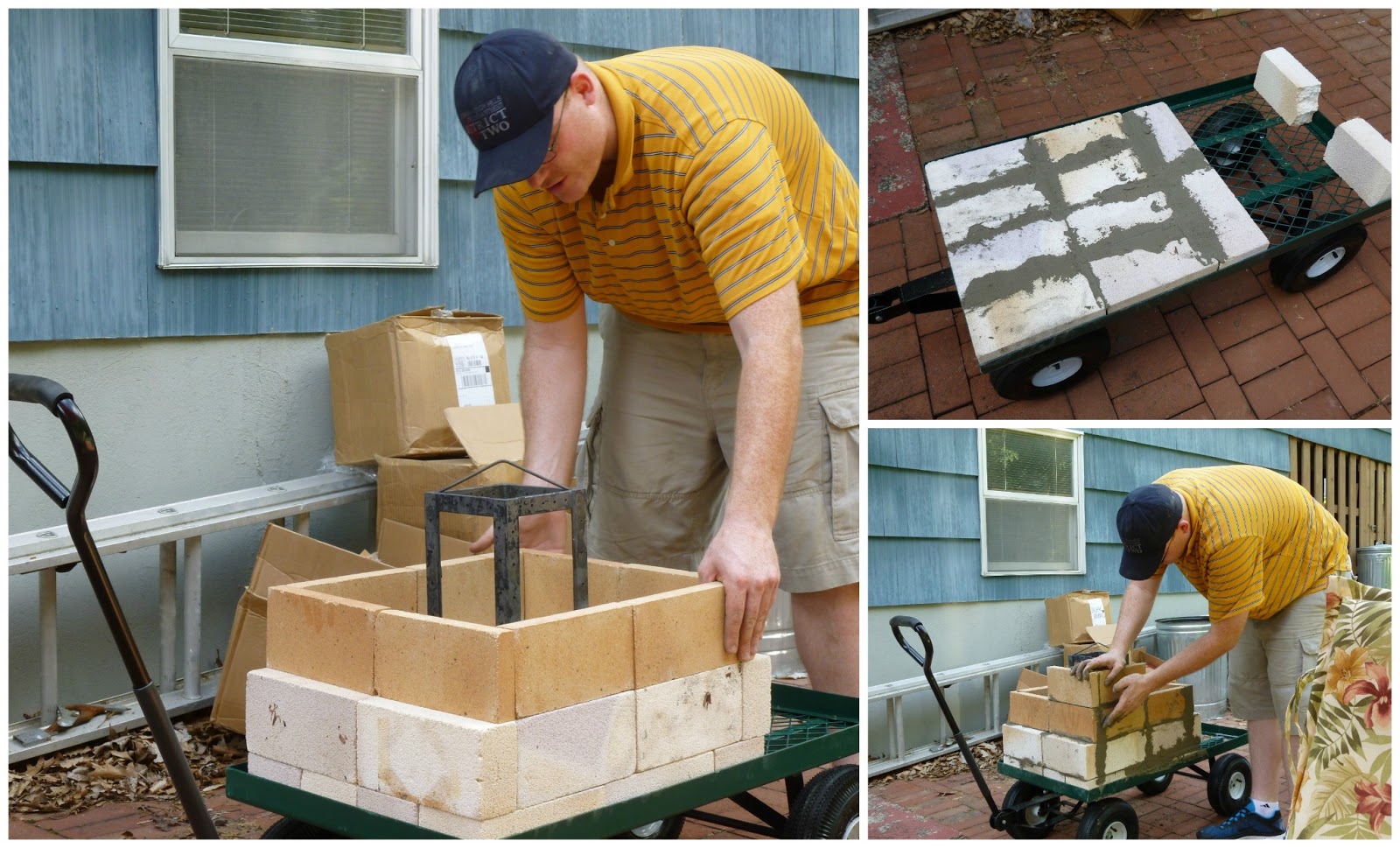 Art Jewelry Elements Building a Raku Kiln Part 1