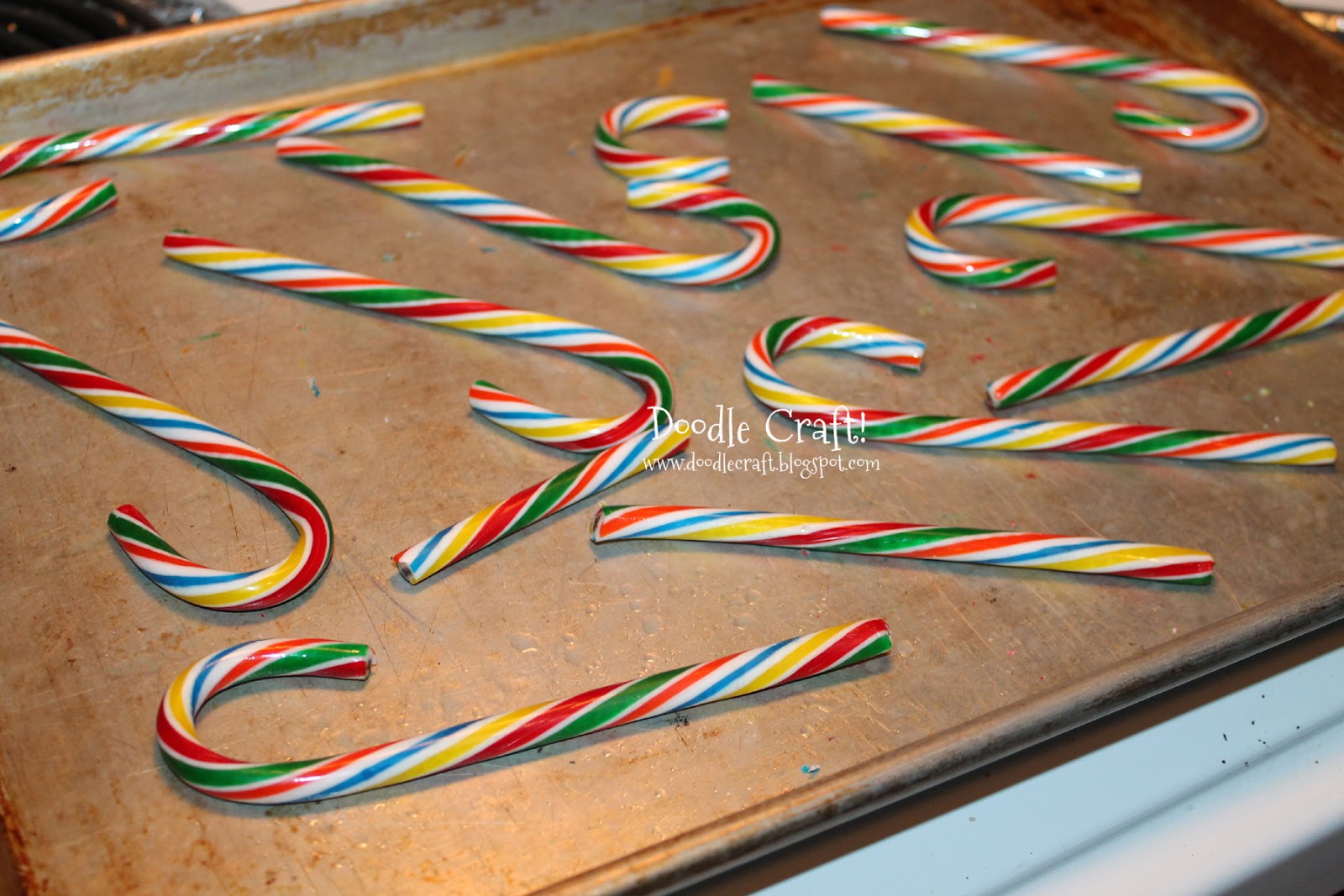 Doodlecraft Candy Canes in Spring!