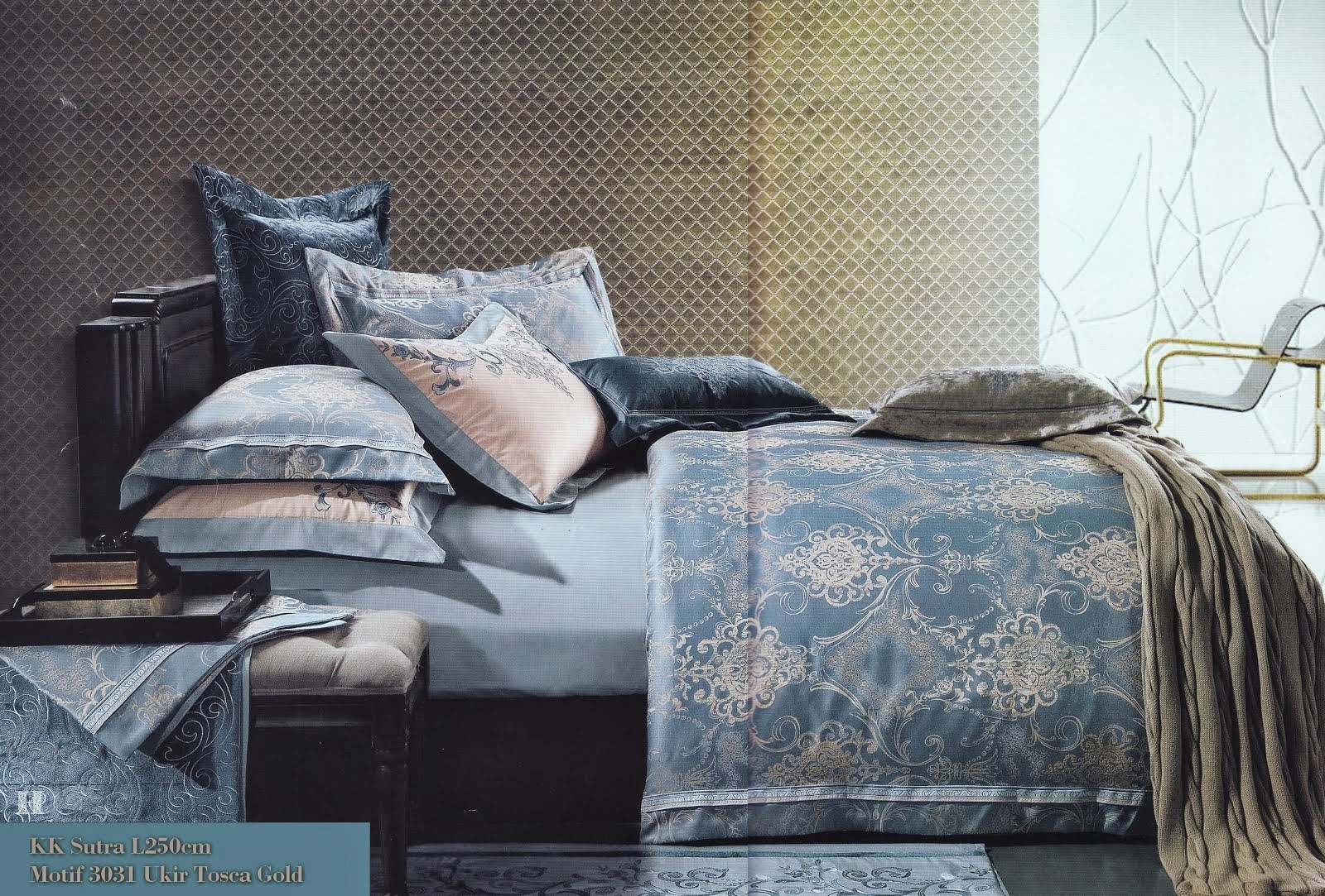 Sprei King Koil Motif Ukir Tosca Sprei King Koil Motif Ukir Tosca
