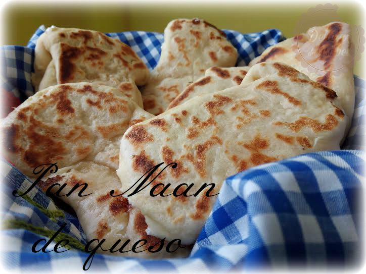Pan Naan de queso Las Delicias de Isabel