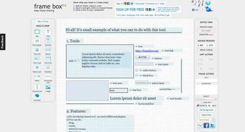wireframe tool