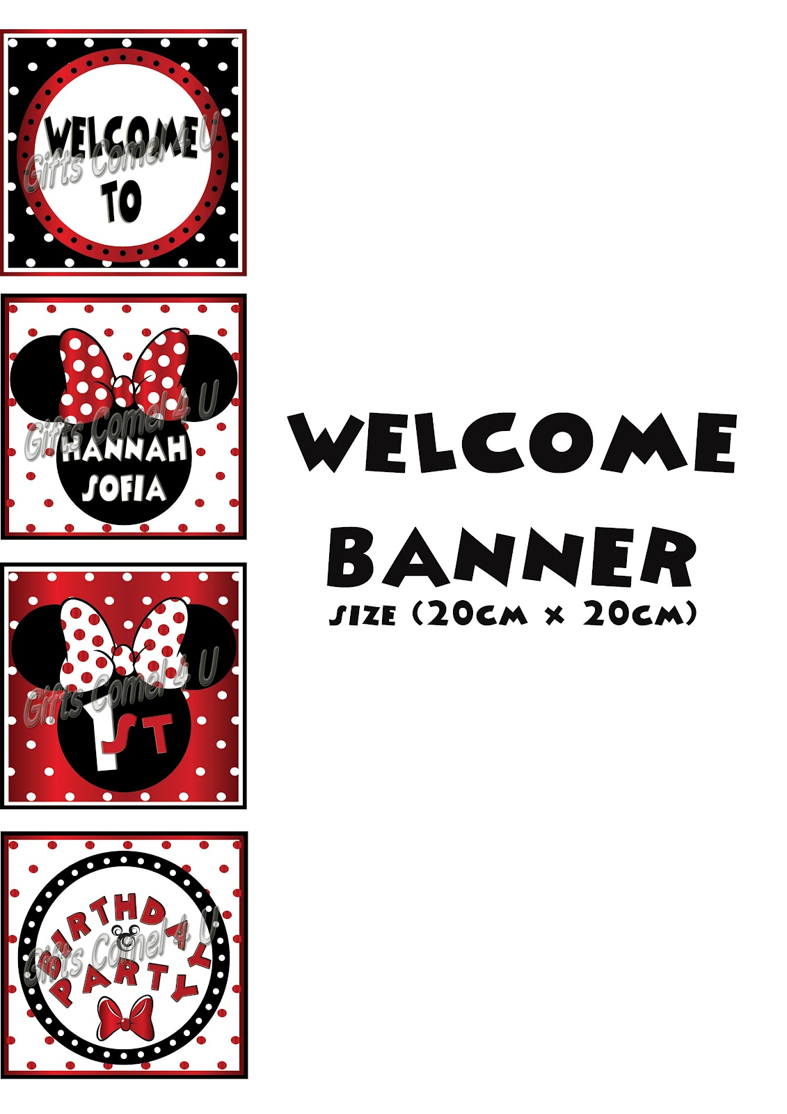welcome banner sample