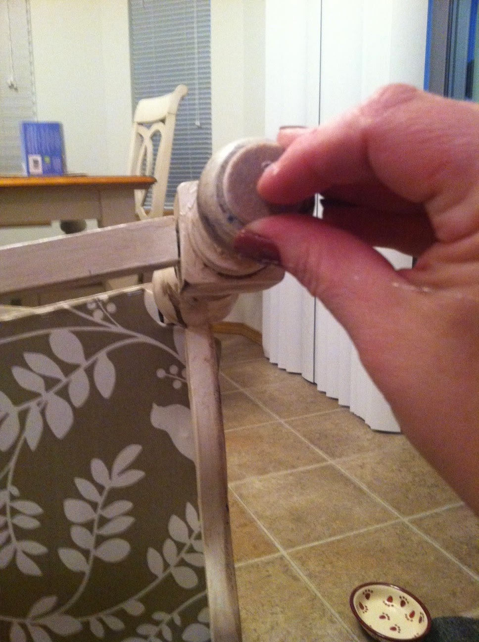 Shabby Poodle All About the Chair Part 6 Filling and Covering