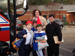 Montgomery Catholic Fourth Grade Class Invited to Decorate the Chancery Tree in Mobile 2