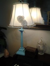 Shabby Chic lamp $old