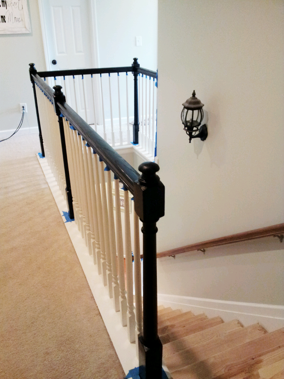 Southern Grace: Staircase Remodel- Painting and Staining