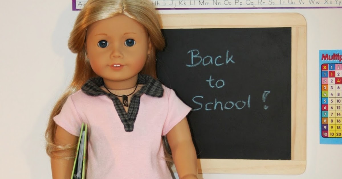 Arts and Crafts for your American Girl Doll Back to School for