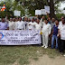 कानपुर - दलितों ने पैदल मार्च कर मांगा न्याय 