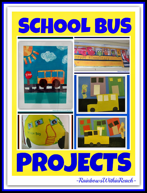 School Bus as Art Project and MORE at RainbowsWithinReach School Bus as Art Project and MORE at RainbowsWithinReach