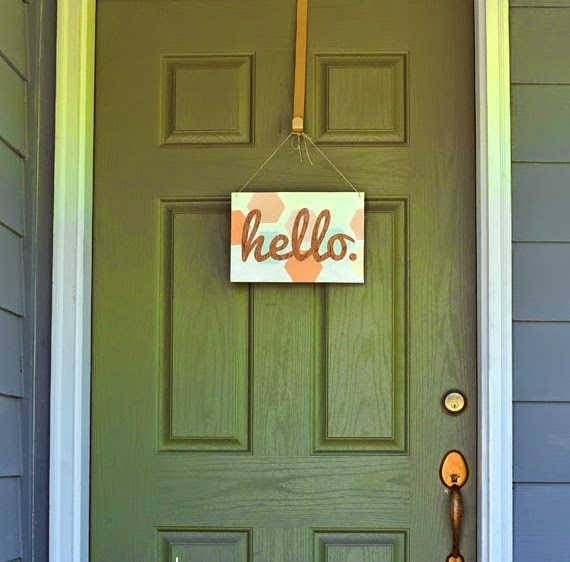 http://www.sisterswhat.com/2014/07/diy-hexagon-hello-sign.html