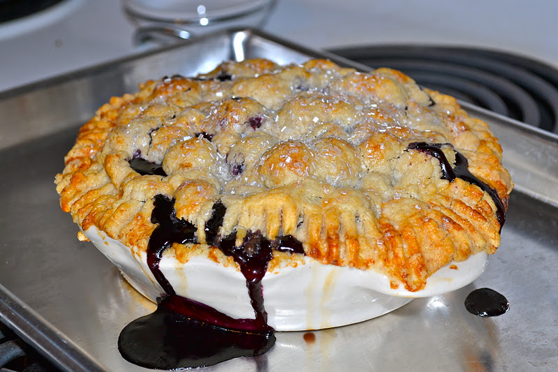 Gluten Free Betty Blueberry Pie