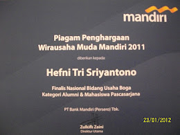 PIAGAM PENGHARGAAN WMM AWARD 2011
