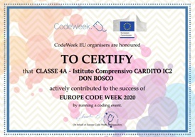 EUROPE CODEWEEK 2020/2021