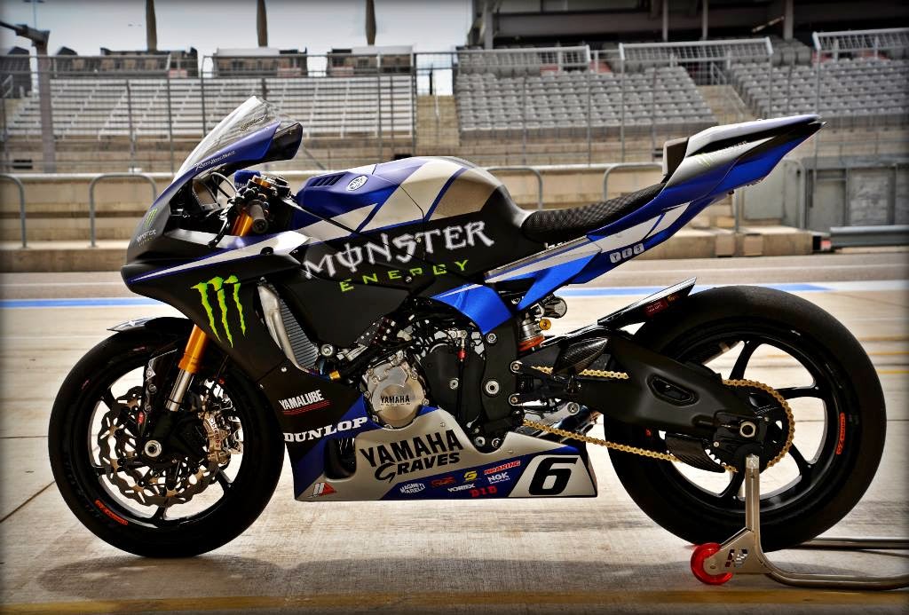 Racing Cafè Yamaha YZFR1 AMA Team Monster Energy Graves Yamaha 2015