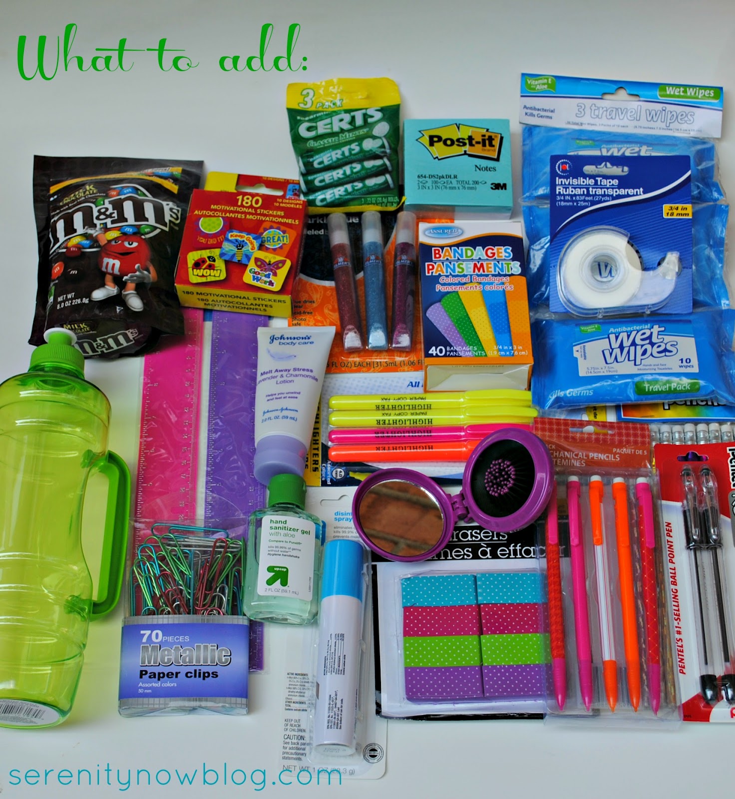 Serenity Now: Teacher Survival Kit (1st Day of School ... Serenity Now: Teacher Survival Kit (1st Day of School ...
