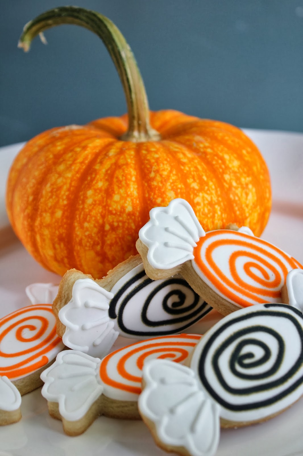 Sugar Bea's Blog Halloween Salt Water Taffy Decorated Cookies