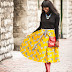 ANKARA MIDI SKIRT