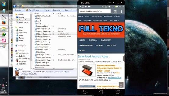 Cara Menggunakan PC Link pada Perangkat Asus Zenfone, Padfone dan Fonepad
