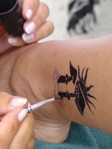 Temporary tattoos of any kind are used for numerous purposes including