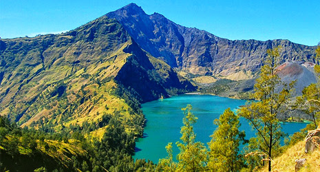 Pemandangan Alam Yang Eksotis Di Objek Wisata Gunung Rinjani Lombok Pemandangan Alam Gunung Rinjani Lombok