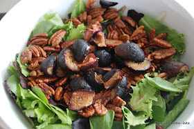 Fig, Pecan and Pomegranate Fall Salad