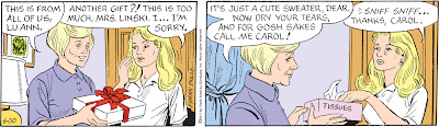 obviously, margo and tommie have never thrown Lu Ann a birthday party...
