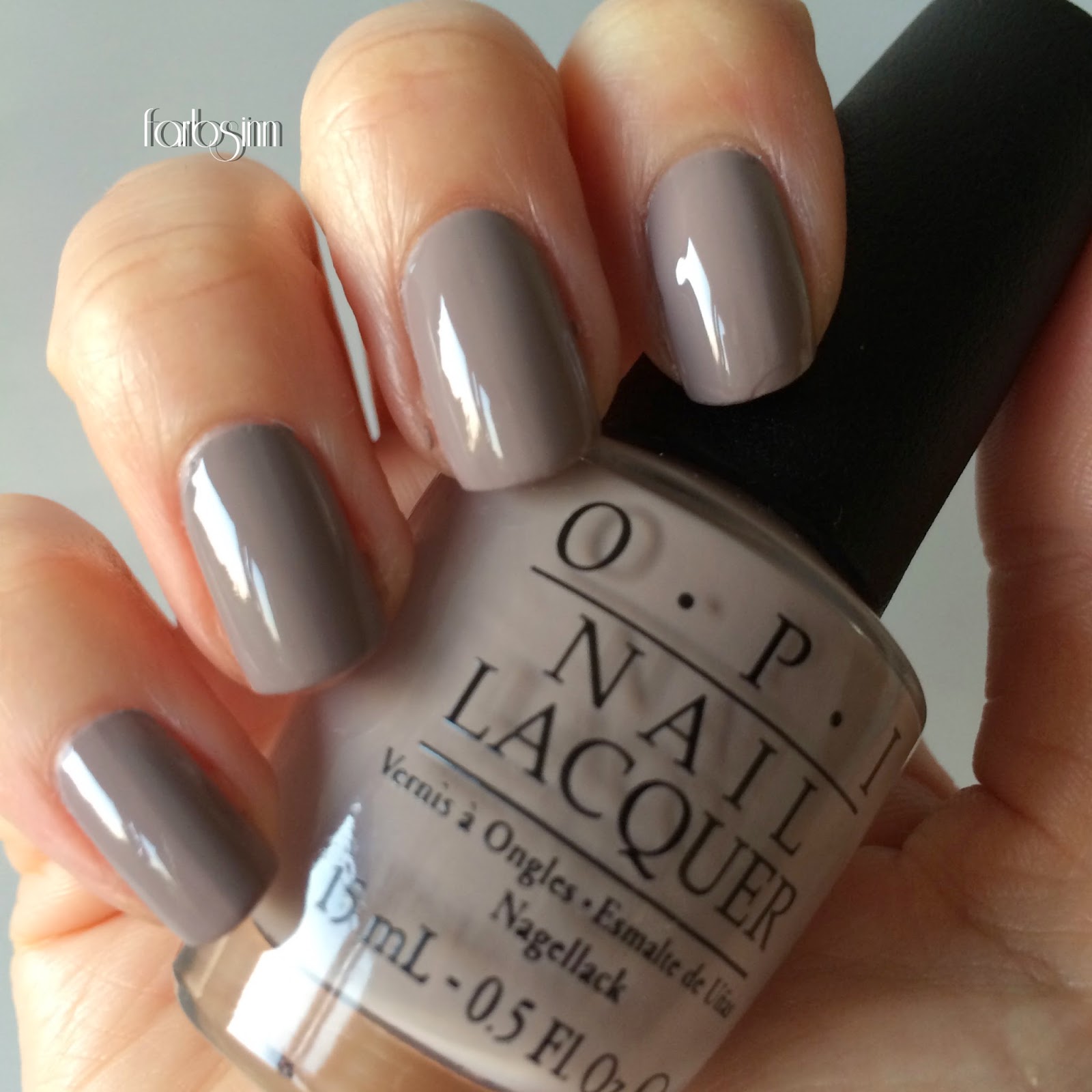 Opi taupe less beach