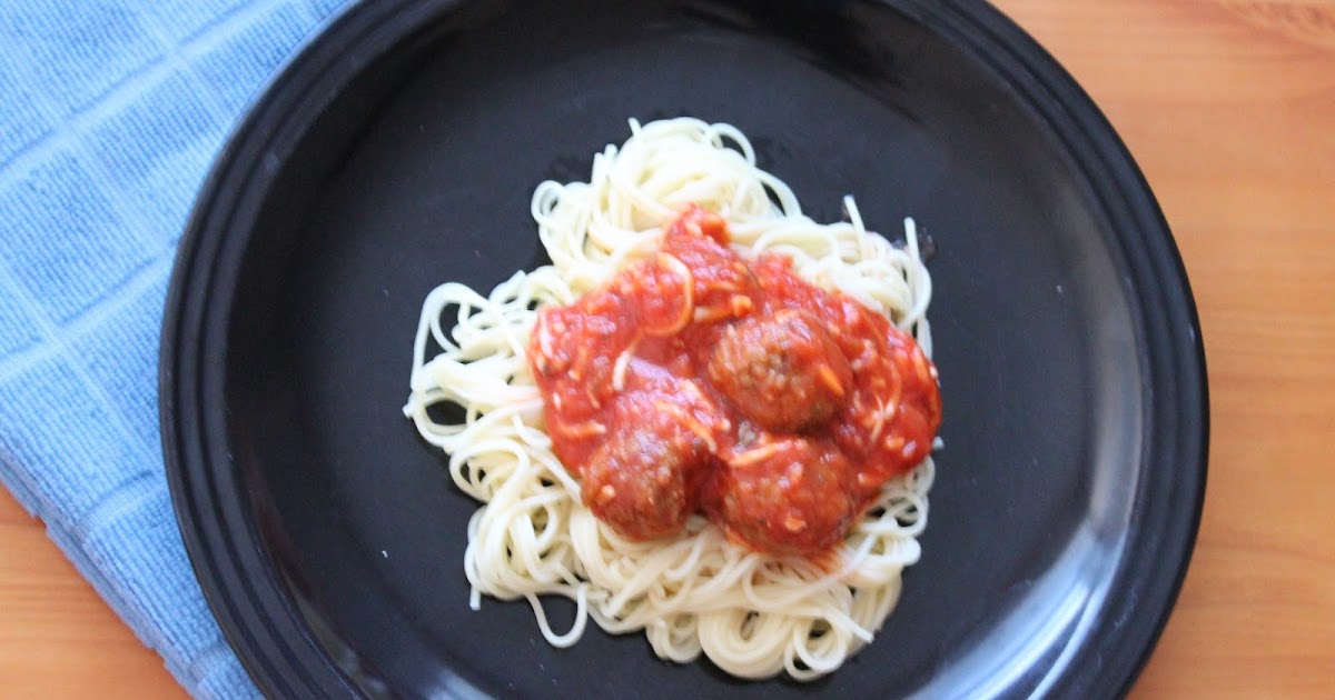 Slow Cooked Meatballs and Marinara The Happy Flammily