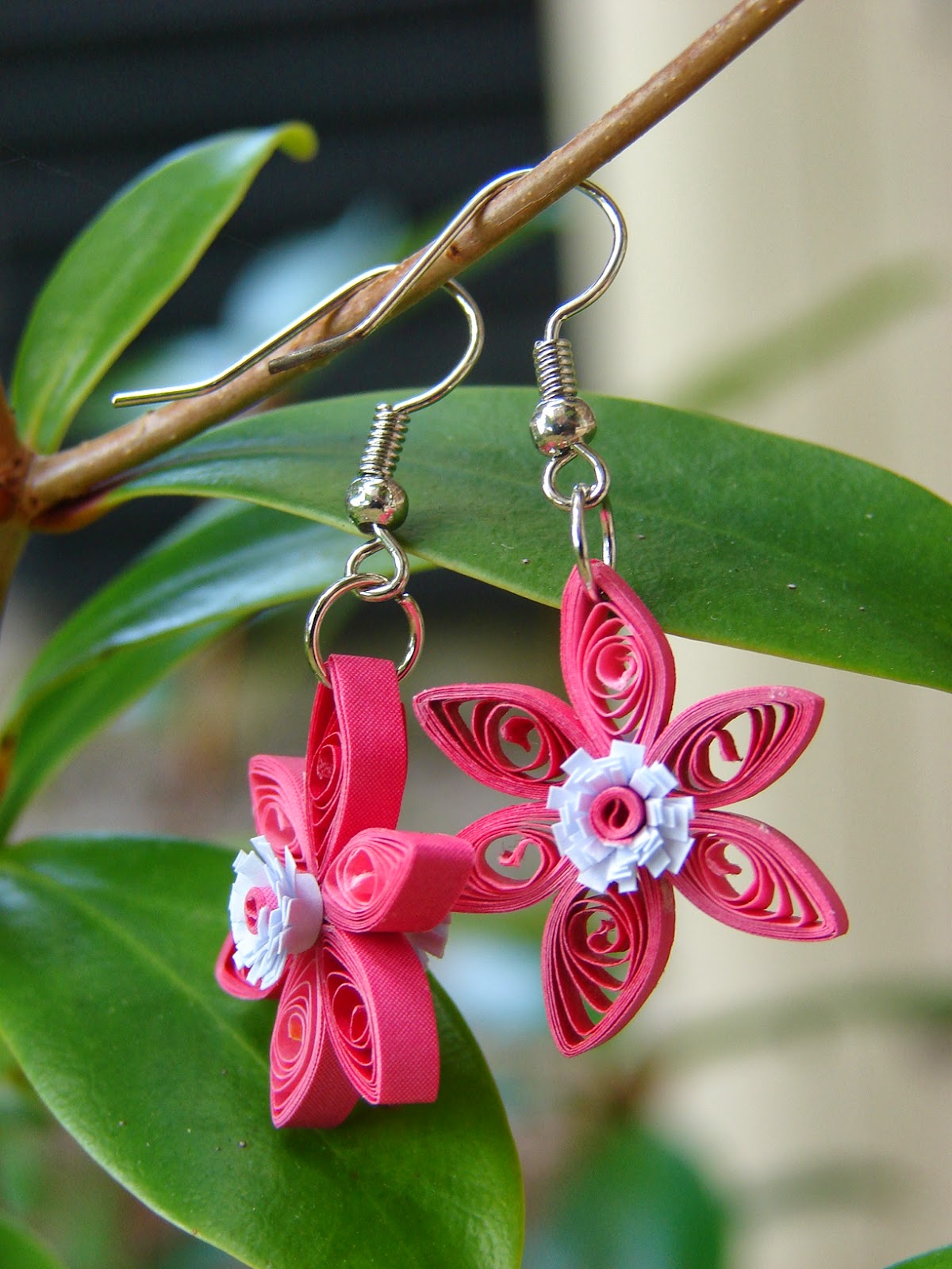 All About Quilling Quilled earrings Handmade earrings