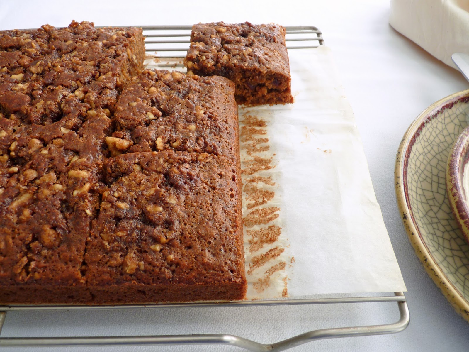 pastry studio Oatmeal Date Walnut Cake