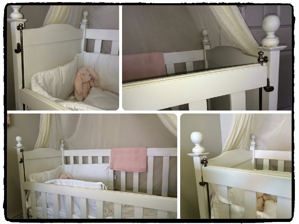 Little Legends Baby & Child Antique White Baby Cot