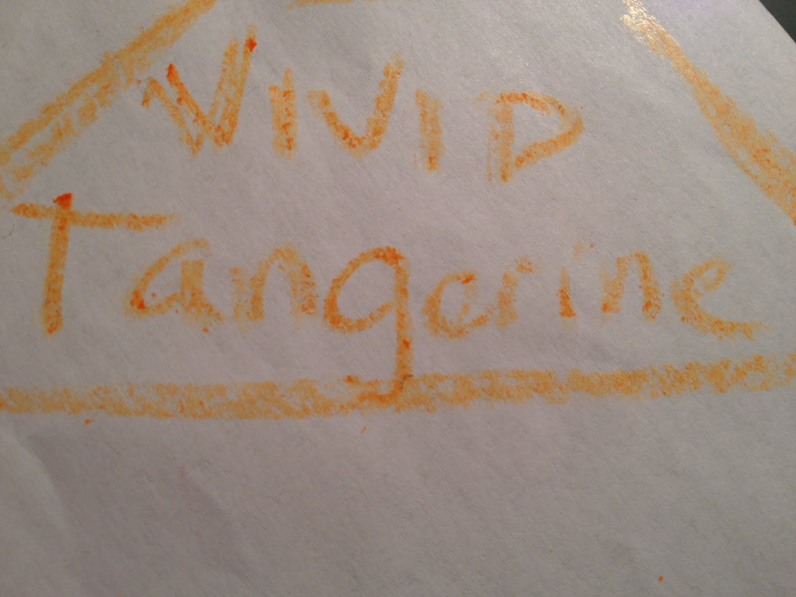 What a Day to be Alive Crayola Photo Challenge Vivid Tangerine